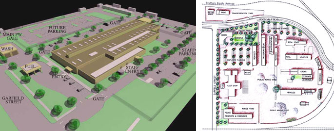 City of Eugene Public Works Maintenance Yard Master Plan Photo